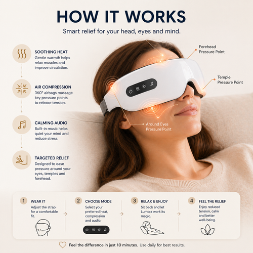 Lumora Eye Massager Pro